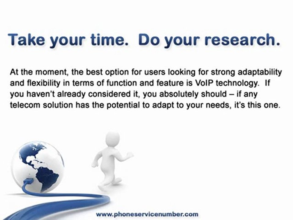Escaping from a Phone Service Provider