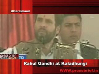 Congress Leader Rahul  Gandhi at Kaladhungi, Uttarakhand Part 2