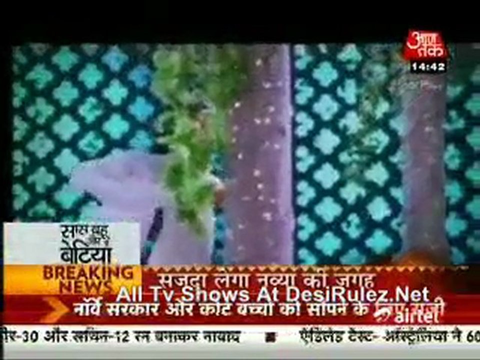 Saas Bahu Aur Betiyan 25th January 2012pt2