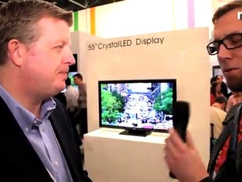 CES 12: Sony Crystal LED Display