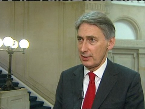 Defence Secretary Philip Hammond on 'grotesque' army cuts