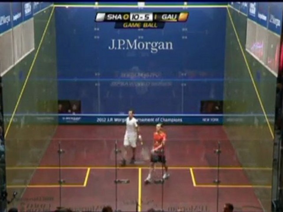 Squash - Gaultier im Halbfinale