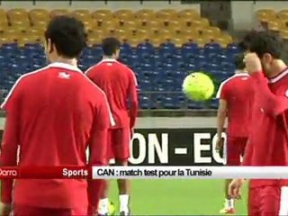 CAN 2012, match test pour la Tunisie
