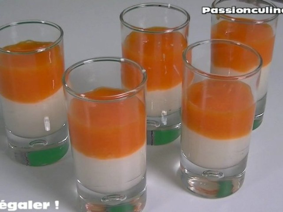 Recette de cuisine : Verrine de kaki au mascarpone et fromage blanc