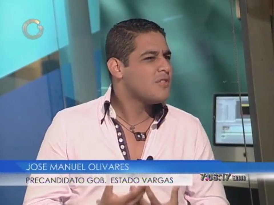 Precandidato Juan Manuel Olivares propone regular el transporte pesado en Vargas