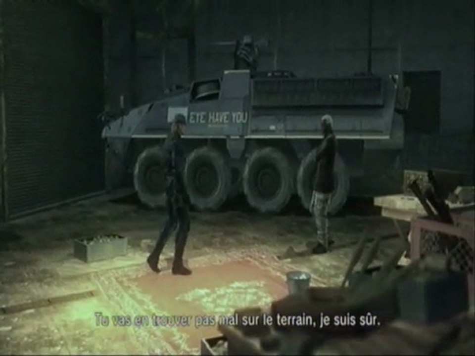 Metal gear solid 4 Walkthrough part 3.Drebin