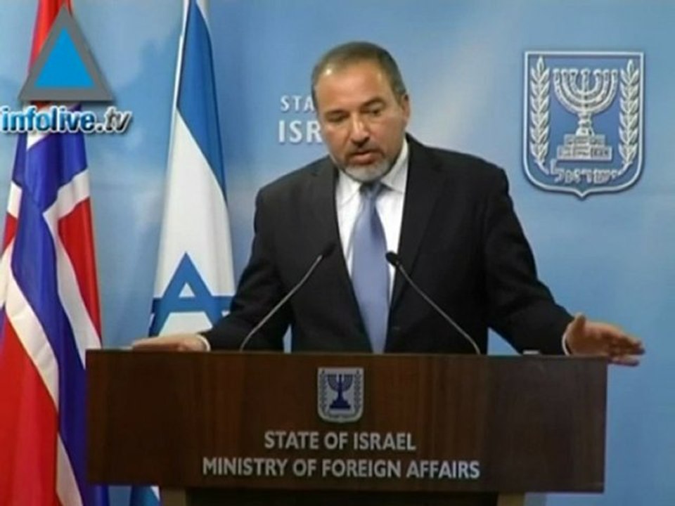 LIEBERMAN: PA SCHEMES TO DELEGITIMIZE ISRAEL