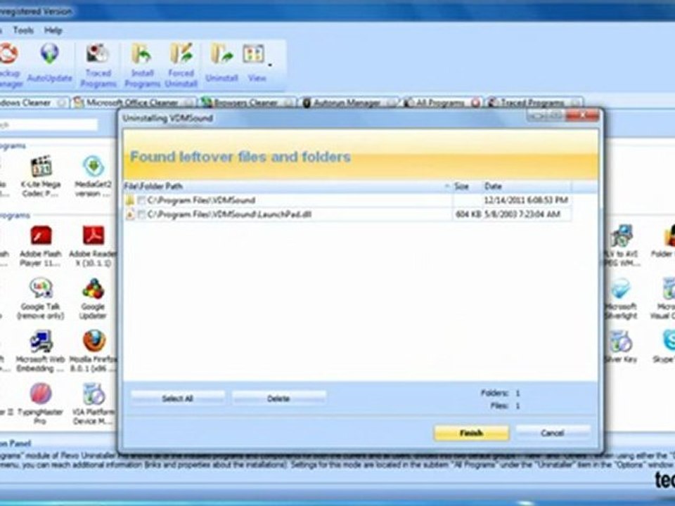 Revo Uninstaller Pro - install  and  use