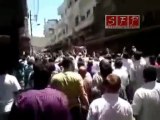 حمص مظاهرات شارع أبو العوف السبت 18-6-2011