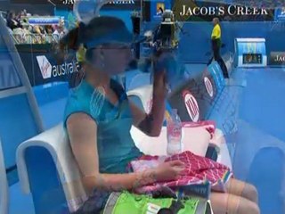 Azarenka vs Barthel Australian Open 2012 Set 1