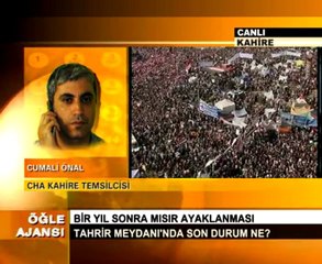 TAHRİR'E YİNE MİLYONLAR AKIN ETTİ