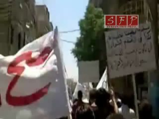 مظاهرة طلاب الصف 12 في سقبا 29-6-2011