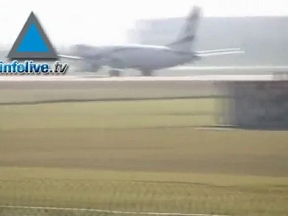 An Almost Airplane Collision