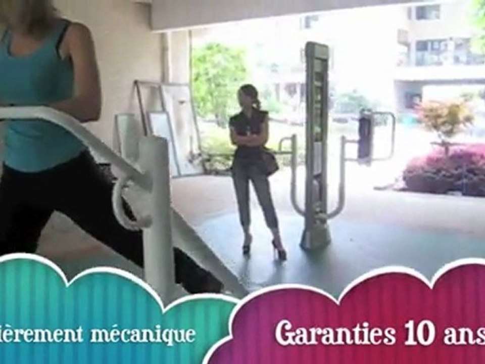 Fitness extérieur, des machines sportives et ludiques en accès libre !