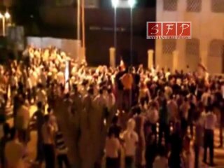 مسائية ادلب تحطيم صورة الاسد 16-7-2011