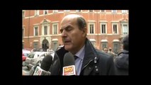 Bersani - Sulla cassintegrazione tenere conto della crisi conclamata