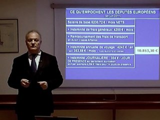 Conférence de François ASSELINEAU: L'Europe, c'est la Paie Part 2/6