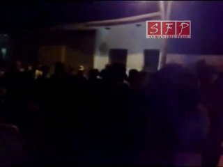 مظاهرة عسال الورد 4 رمضان  1432 ريف دمشق القلمون 4-8-2011