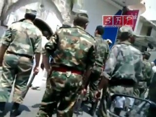 اللاذقية - حصار جامع البازار جمعة الله معنا  5-8-2011