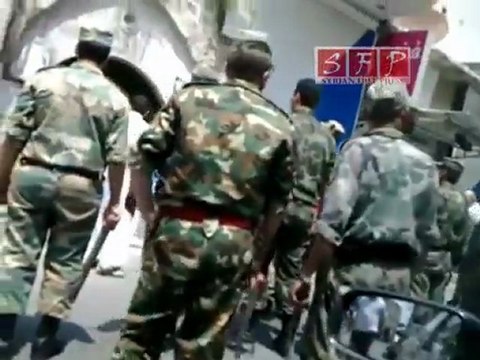 اللاذقية - حصار جامع البازار جمعة الله معنا 5-8-2011