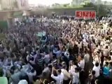 فري برس درعا انخل  مظاهرةأول ايام العيد في 30 8 2011