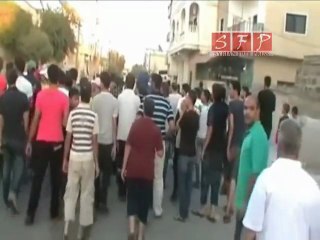 جمعة لن نركع درعا طريق السد 12-8-2011