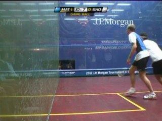 Squash - Matthew batte El Shorbagy, QF