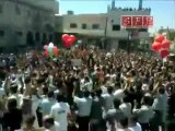 فري برس   مظاهرة مدينة الحراك درعا جمعة الموت ولا المذلة 2 9 2011