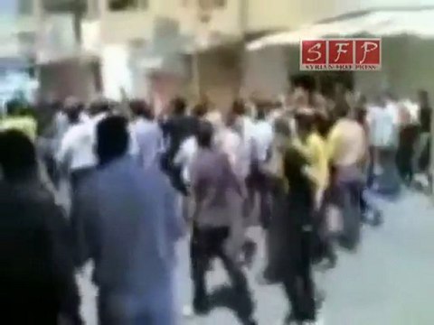 فري برس حوران الحارة مظاهرة أحرار الحارة في 3 9 2011