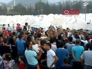 فري برس   تركيا   ابطال اللاذقية والجسر في مخيم يلضة 11 9 2011