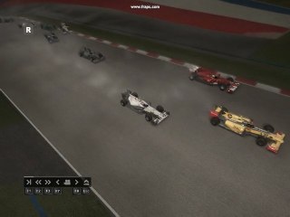 F1 2010 - Sepang - Dépassements