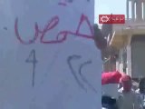 فري برس   حلب  مدينة مارع مظاهرة طلابية الخميس 22 9 2011