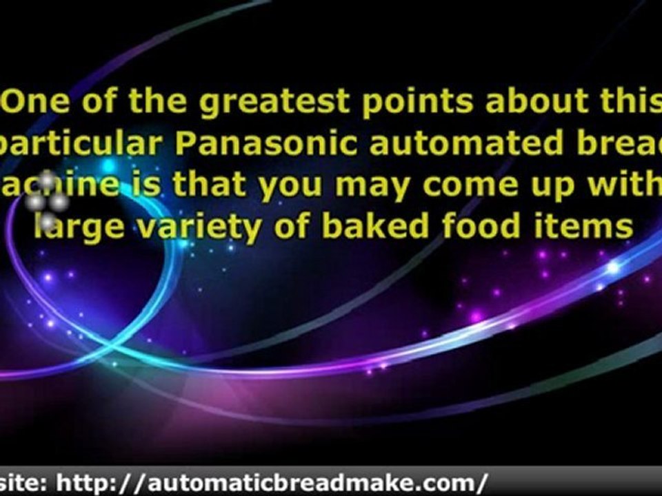 Panasonic SD-YD250 Automatic Breadmaker