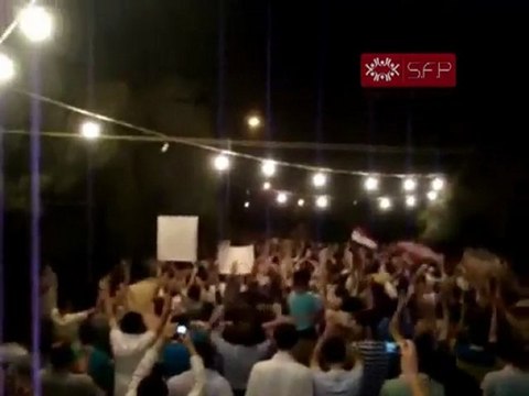 فري برس حمص مسائية الانشاءات يارستن نحن معاكي للموت 28 9 2011