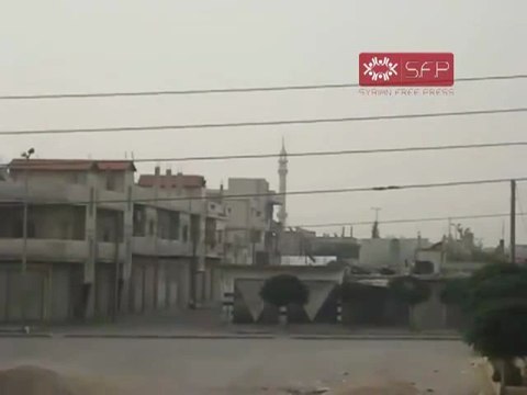 فري برس حمص دير بعلبة اقتحام الدبابات 29 9 2011