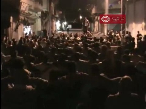 فري برس حمص مسائية رائعة في باب السباع وعالعين سوريا بدنا تدخل عسكري وحماية دولية 2 10 2011