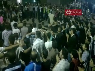 فري برس   داعل تحتفل بالمجلس الوطني 2 10 2011