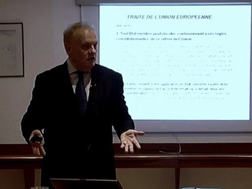 Conférence de François ASSELINEAU: L'Europe, c'est la Paie Part 6/6