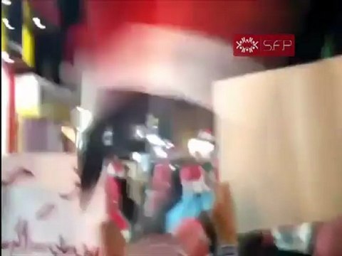 فري برس حلب مارع مظاهرة مسائية نصرة للمدن المحاصرة 3 10 2011