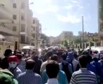 فري برس   ادلب مظاهرات الطلاب الاحرار الشعب يريد اسقاط النظام 5 10 2011
