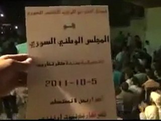 فري برس   ادلب   كفرتخاريم   مسائية 5 10 2011