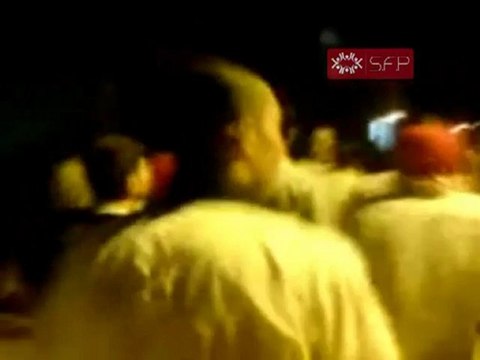 فري برس حلب إعزاز مظاهرة مسائية مسجد أبو بكر الصديق 6 10 2011