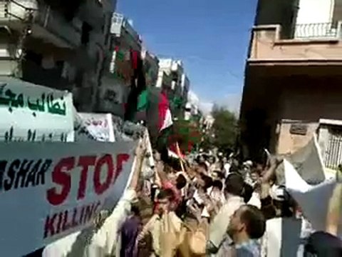 فري برس حمص الخالديّة جمعة المجلس الوطنيّ يمثّلني 07 10 2011