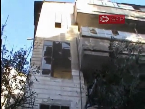 فري برس حمص باب سباع أثار الدمار بعد القصف 9 10 2011