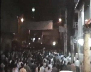 فري برس   سقبا اللآلاف في تشييع الشهيد بلال زهير أبو هبرة 10 10 2011