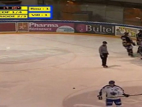 Resume Rouen vs Villard de Lans Quart de Finale