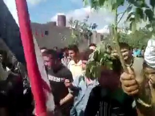 فري برس   إدلب   بسقلا جمعة أحرار الجيش 14 10 2011