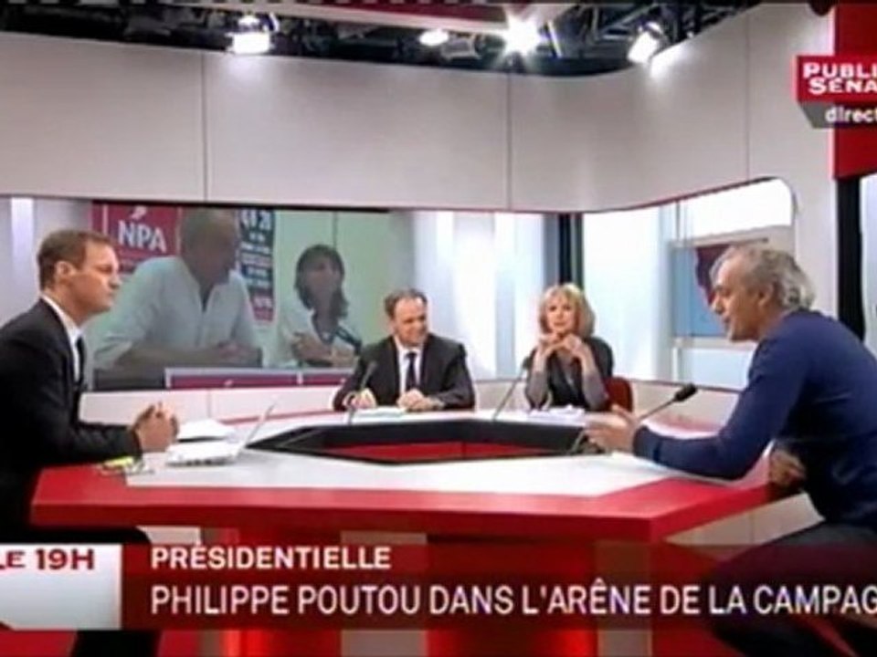 Philippe Poutou sur Public Sénat le 24 janvier 2012