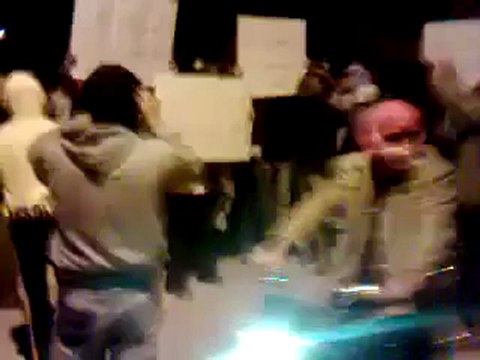 فري برس حلب بيانون تحية لشهداء عندان بمشاركة حيان 19 10 2011