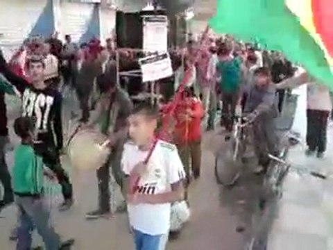 فري برس الحسكة مدينة الدرباسية جمعة شهداء المهلة العربية